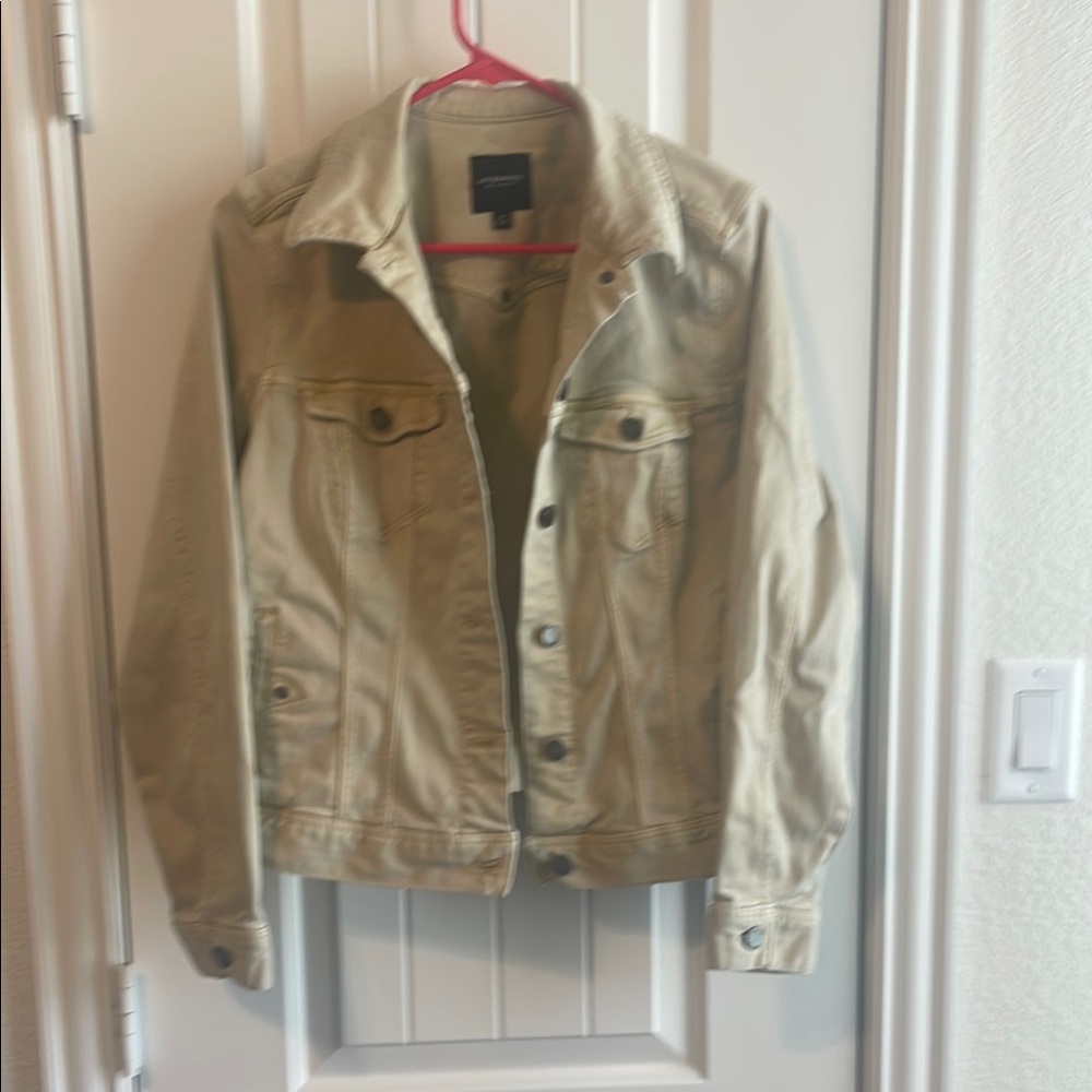 Liverpool Beige Jean Jacket
